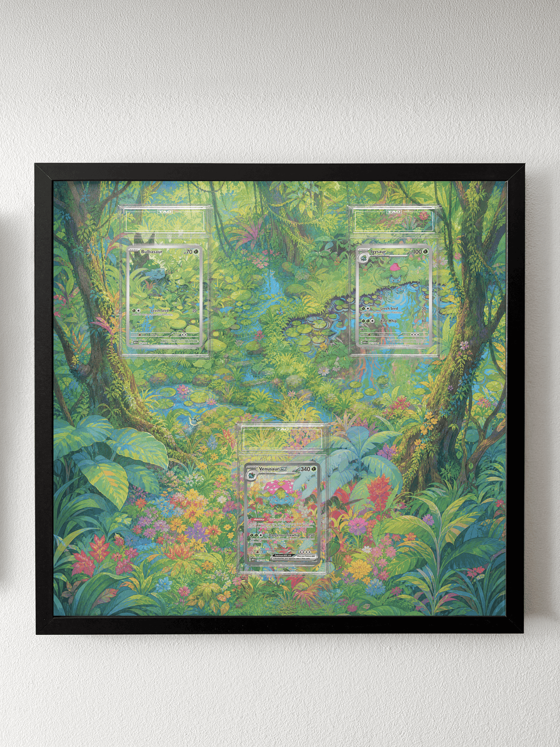 151 Bulbasaur Pond Extended Art Display