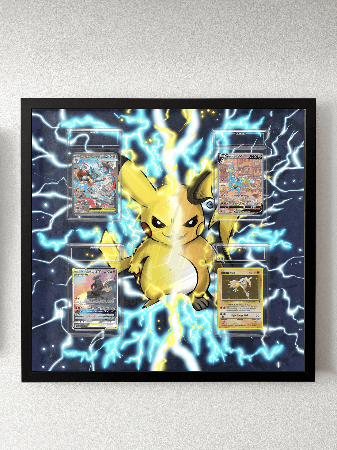 Pikachu / Raichu - Fan Art Display