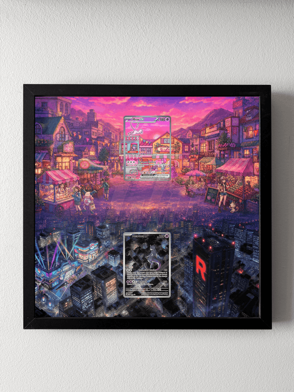 151 Mew / Mewtwo Display Extended Art Display