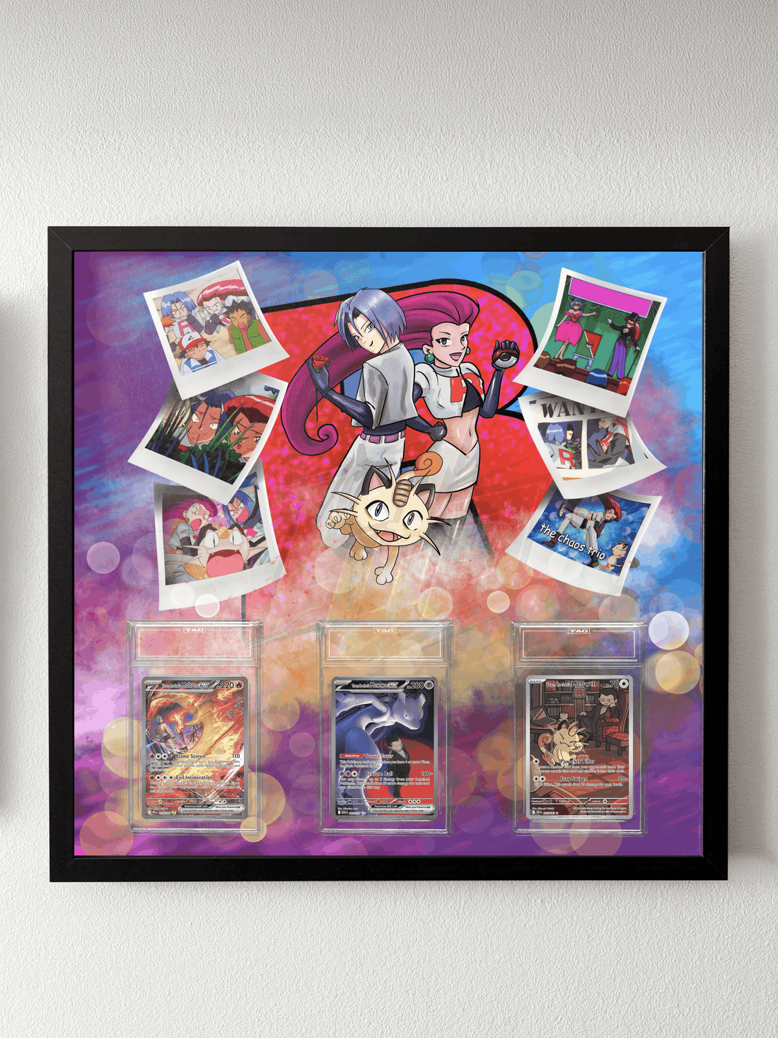 Team Rocket Memories Fan Art Display