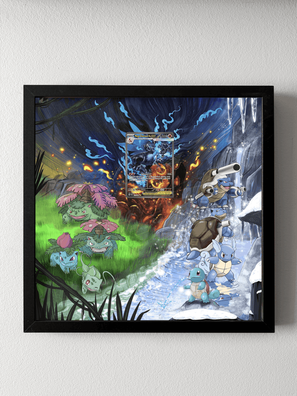 Mega Charizard EX 125 V1 Phantasmal Flames Extended Art Display