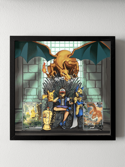 Ash Game of Thrones Theme Fan Art Display