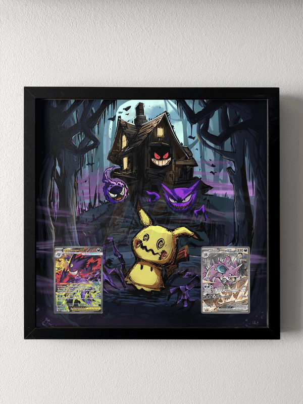 Gengar Haunted House Fan Art Display