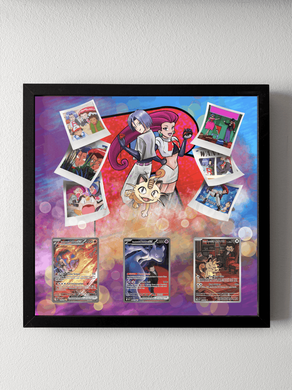 Team Rocket Memories Fan Art Display