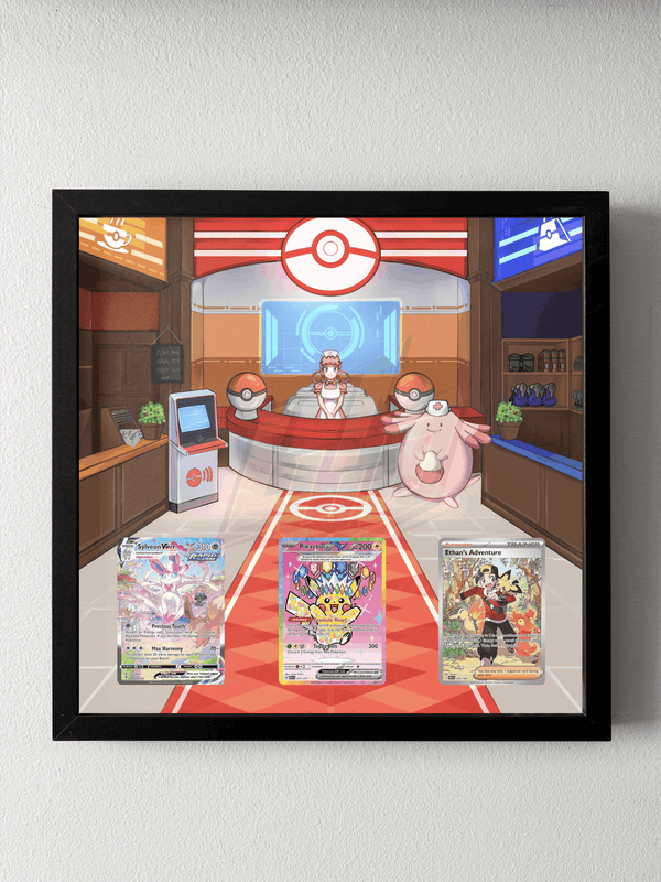 Nurse Joy Center Fan Art Display
