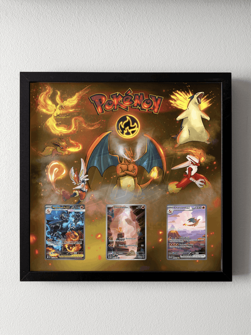 Charizard Fire Energy Display