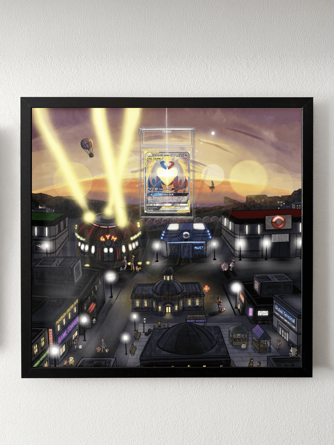 Latias & Latios GX 170 Extended Art Display