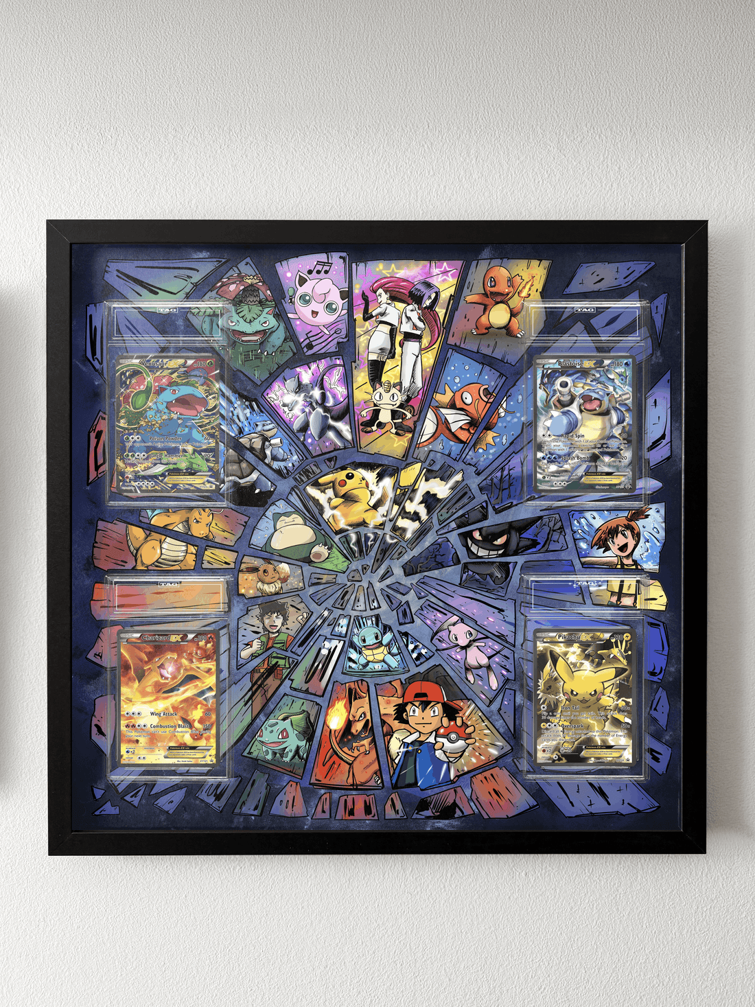 151 Collection Legendary Mirror Collection Display