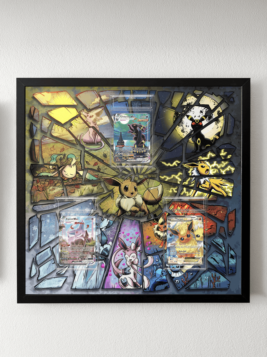 Eeveelutions Legendary Mirror Collection Display