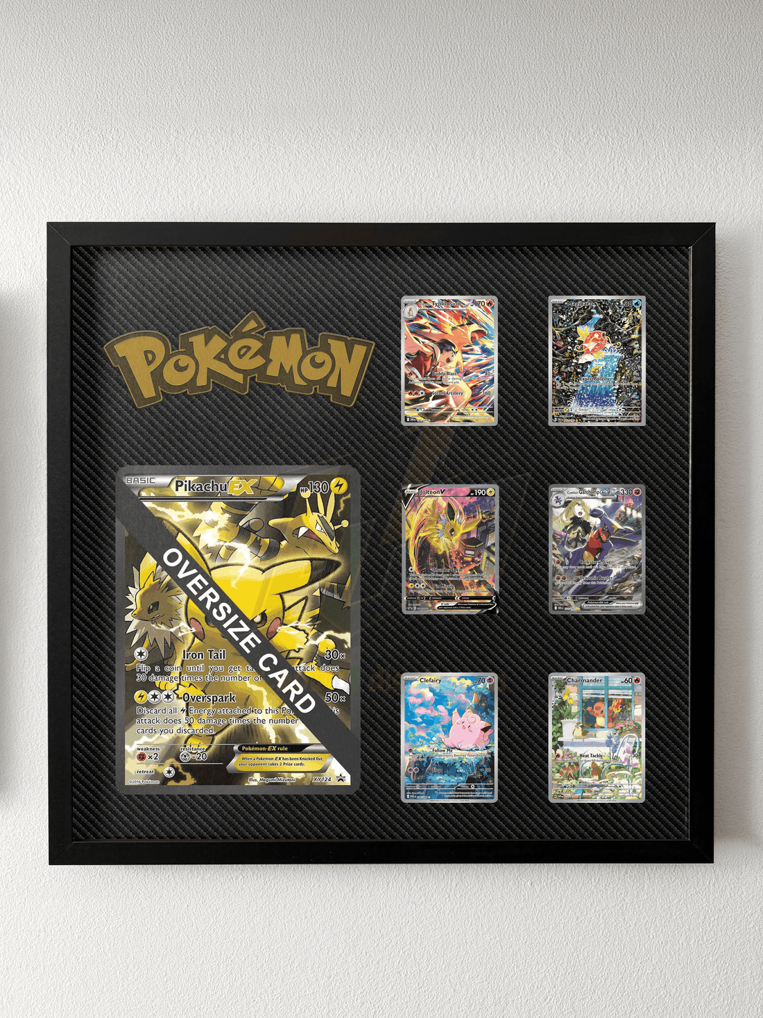 Carbon Fiber Oversized - Jumbo Card Display