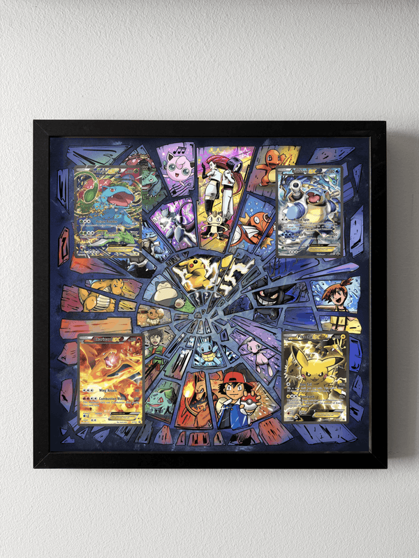 151 Collection Legendary Mirror Collection Display