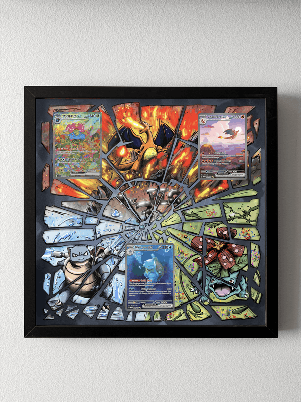 The Big 3 Legendary Mirror Collection Display