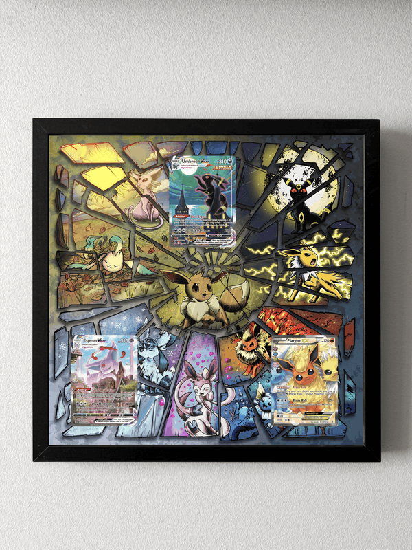 Eeveelutions Legendary Mirror Collection Display