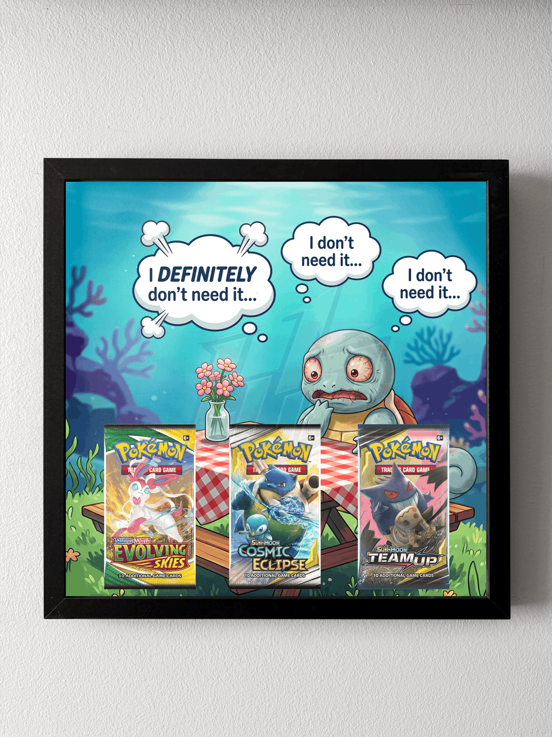 I Dont Need it! - Booster Pack Time Capsule Display