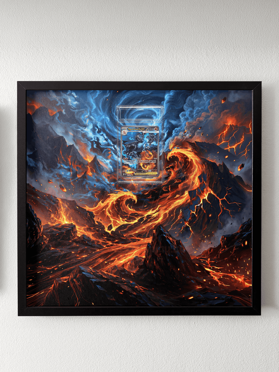 Mega Charizard EX 125 V2 Phantasmal Flames Extended Art Display
